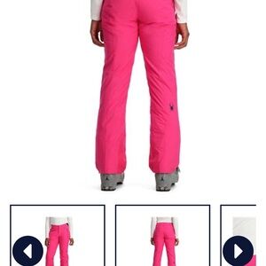 Spyder Women's Winner Vibrant Pink  Ski Pants-worn once!